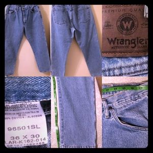 Wrangler men’s jeans regular fit like new 36x30